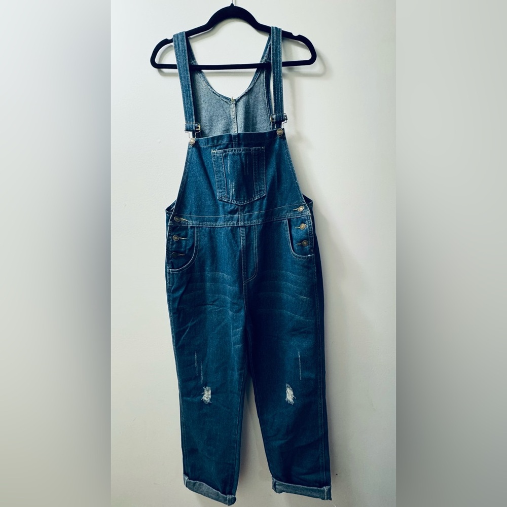 Stylish Denim Overalls